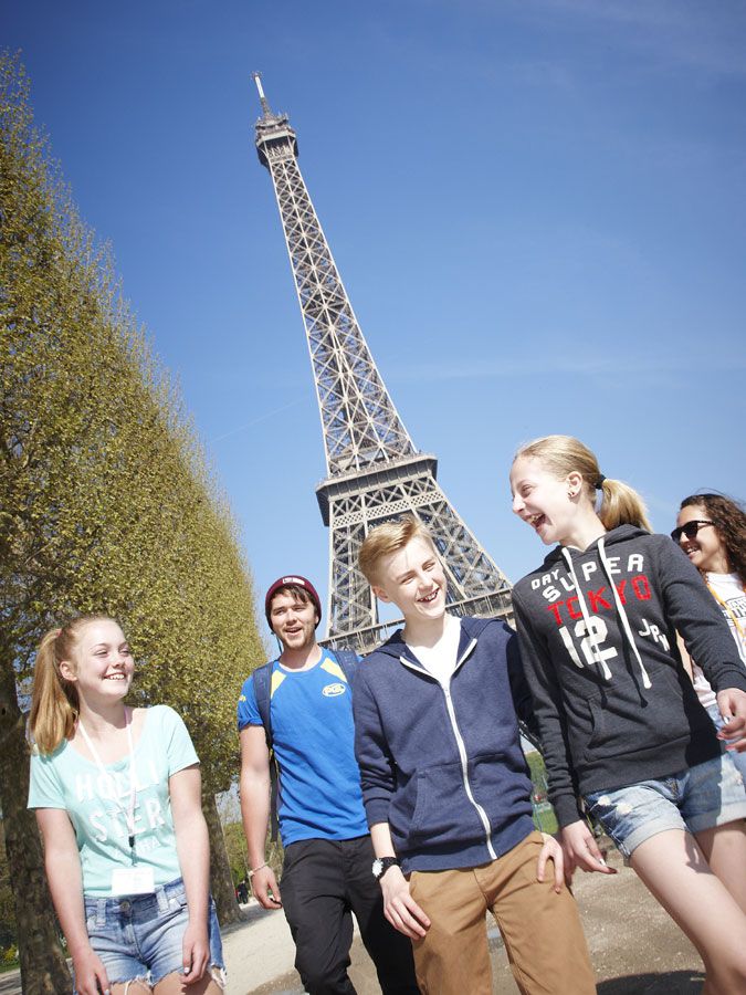 School trips to France France Explorer Course